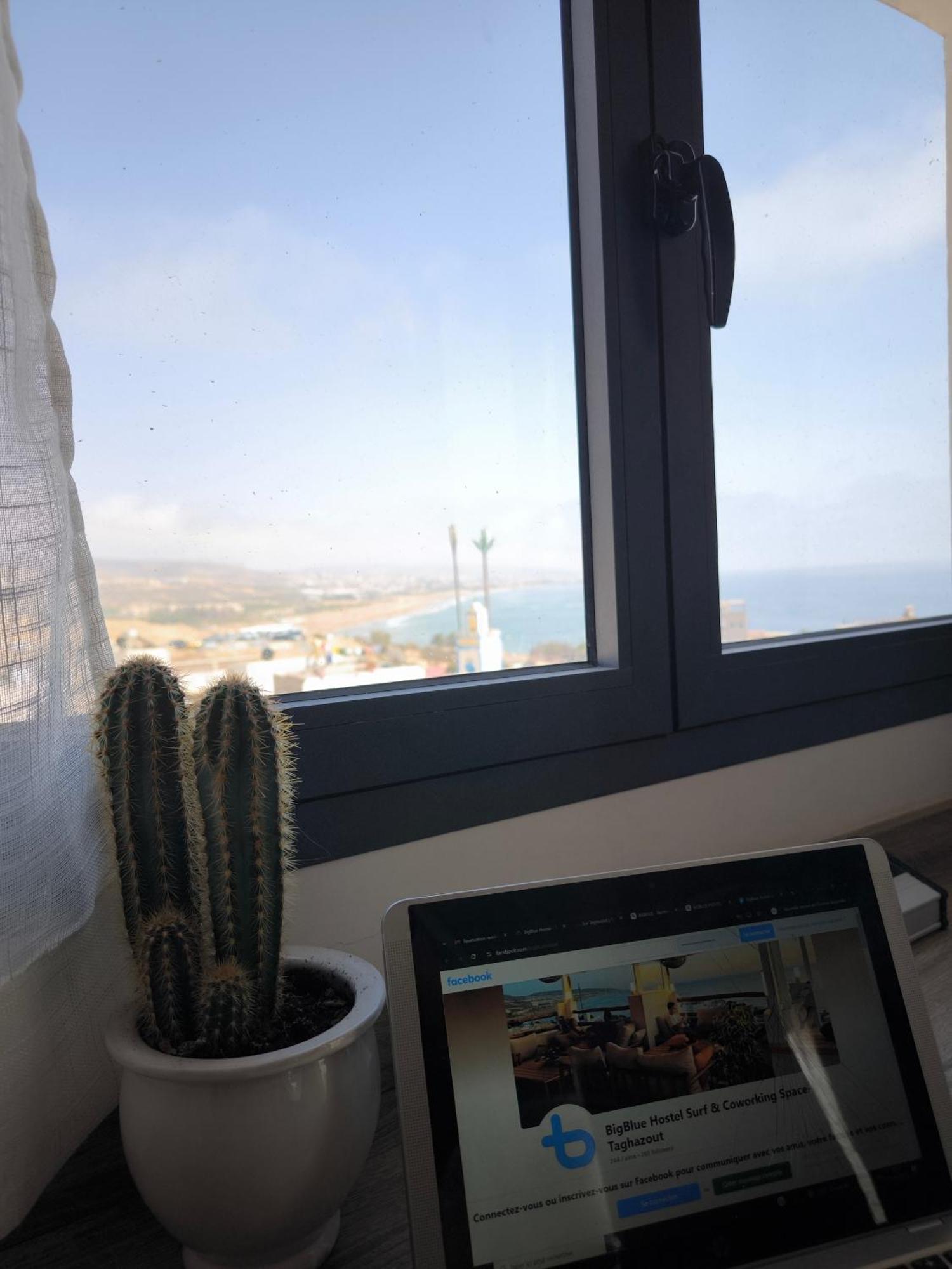 Bigblue Surf Hostel & Coworking Space - Taghazout (Adults Only) Azazoul Exterior photo
