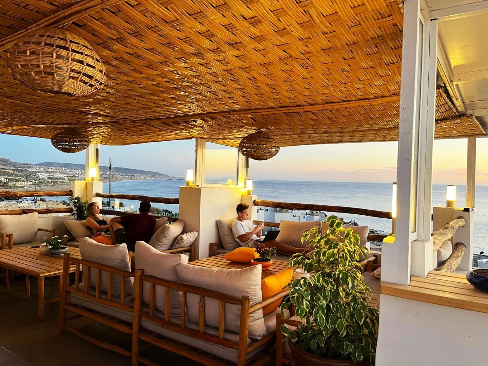 Bigblue Surf Hostel & Coworking Space - Taghazout (Adults Only) Azazoul Exterior photo